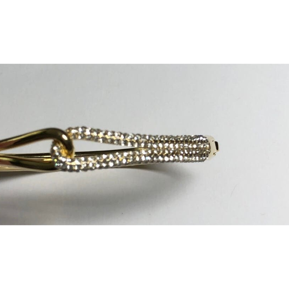 Kate Spade Get Connected Pave Loop Bangle Bracelet - image 6